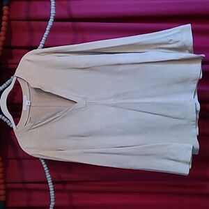 Banana Republic real suede leather tunic top, size 10